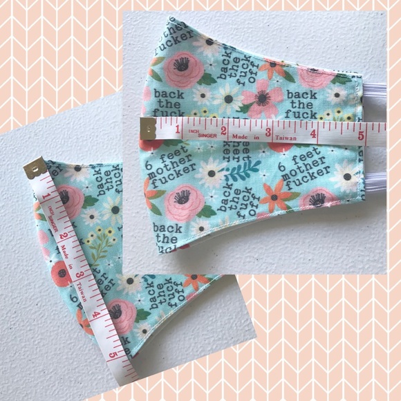 π·1 LEFT! Sweary Explicit Cotton Mask π· - Picture 6 of 7